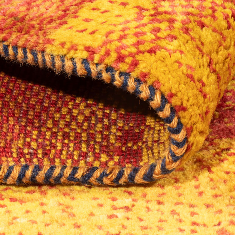 Gabbeh Persisch Teppich 150x190cm - Perserteppich Wollteppich - mehrfarbig