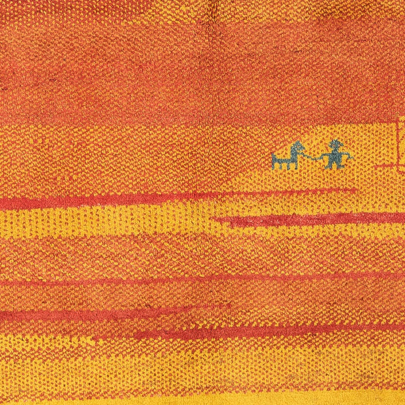 Gabbeh Persisch Teppich 157x192cm - Perserteppich Wollteppich - mehrfarbig