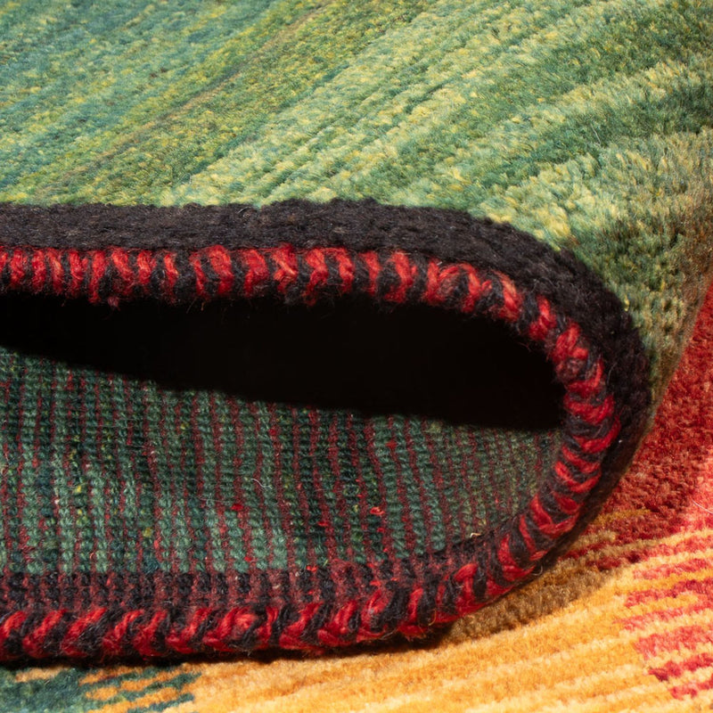 Gabbeh Persisch Teppich 200x250cm - Perserteppich Wollteppich - mehrfarbig