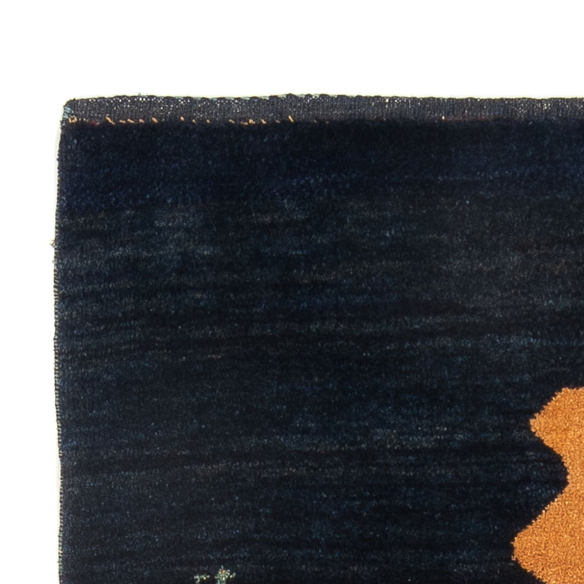 Gabbeh Persisch Teppich 104x200cm - Perserteppich Wollteppich - mehrfarbig