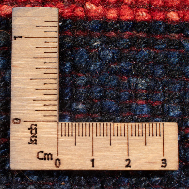 Gabbeh Persisch Teppich 104x200cm - Perserteppich Wollteppich - mehrfarbig