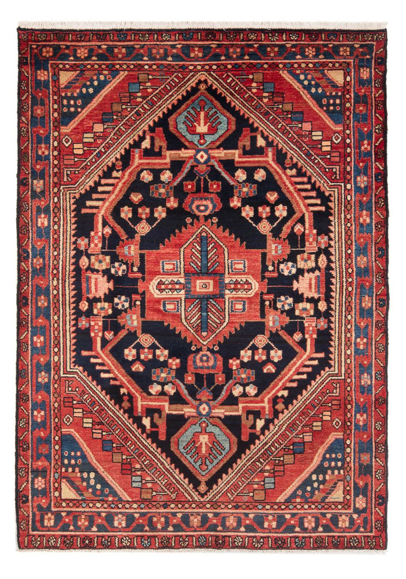Kolyai Teppich 135x208cm - Perserteppich - dunkelblau
