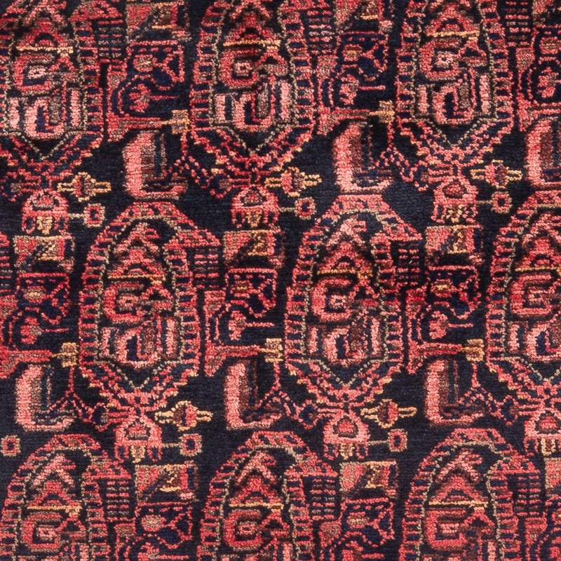 Nahavand Teppich 132x201cm - Perserteppich - dunkelblau