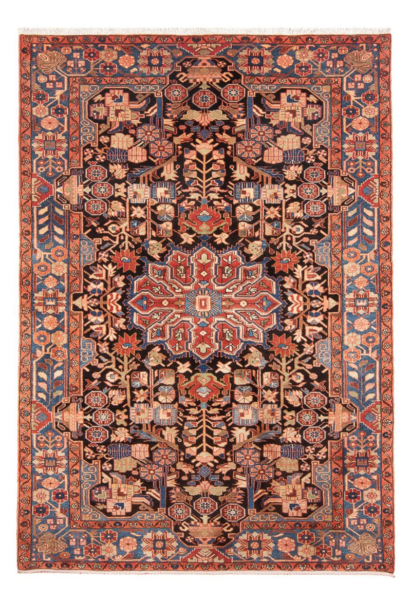 Nahavand Teppich 154x237cm - Perserteppich - hellrot