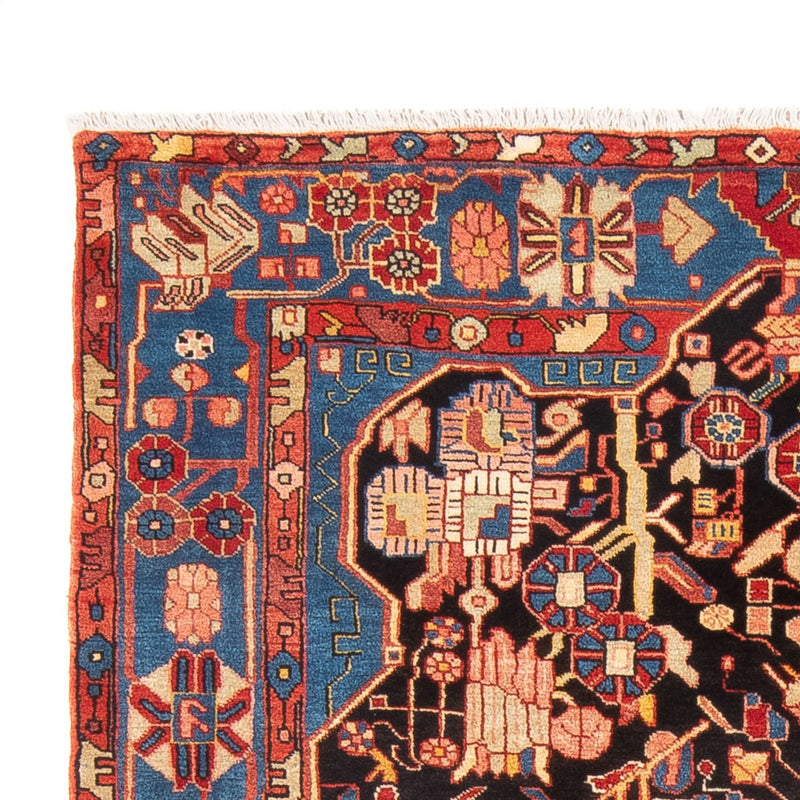 Nahavand Teppich 155x237cm - Perserteppich - dunkelblau