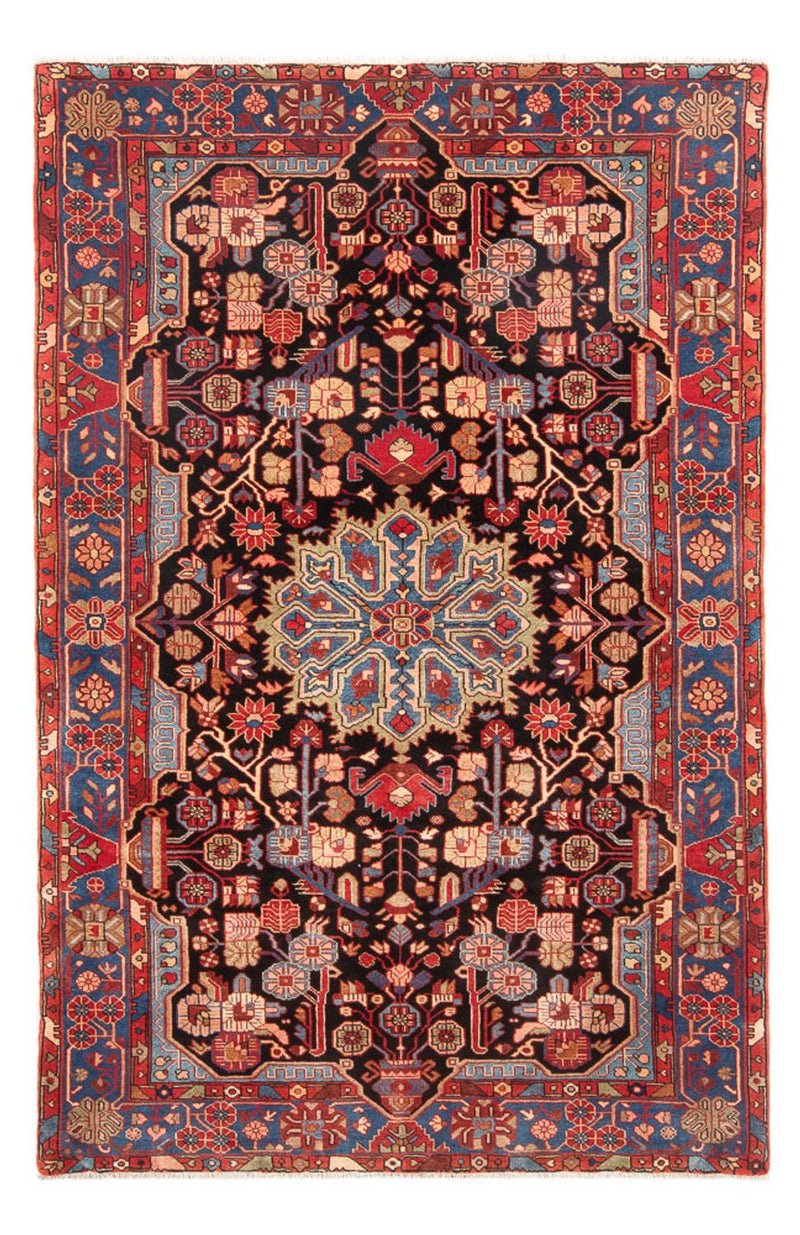 Nahavand Teppich 150x244cm - Perserteppich - dunkelblau