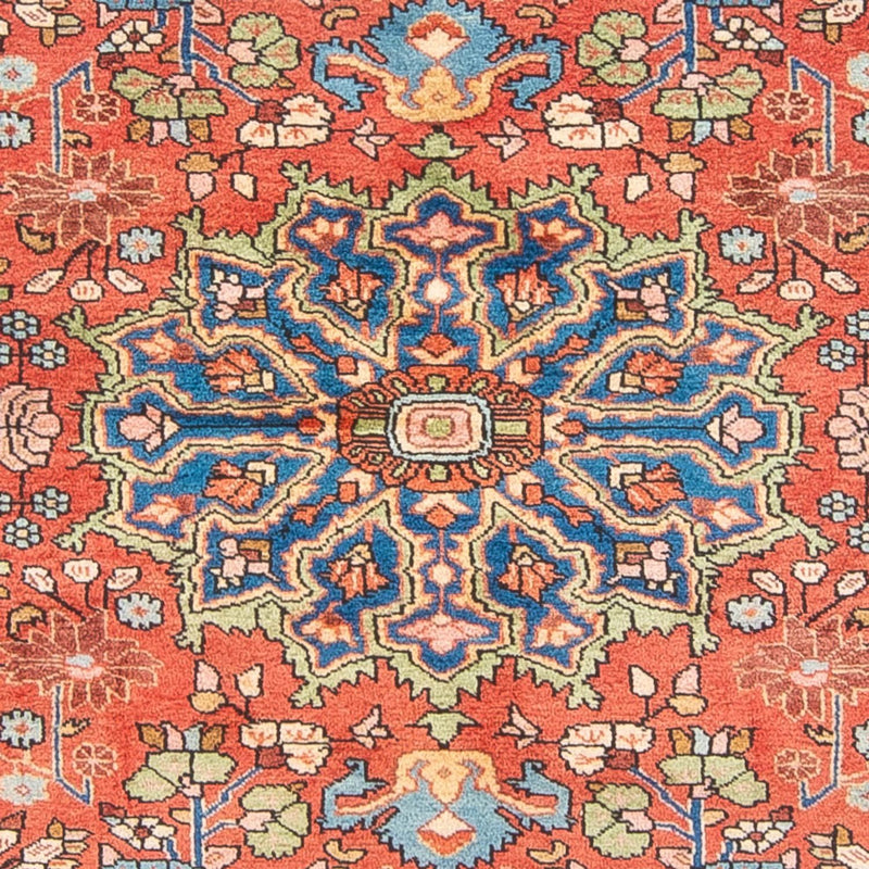 Nahavand Teppich 150x220cm - Perserteppich - hellrot