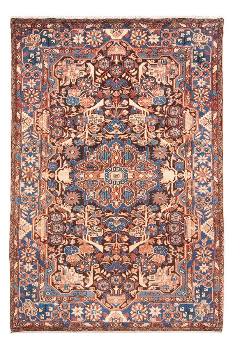 Nahavand Teppich 155x244cm - Perserteppich - hellrot