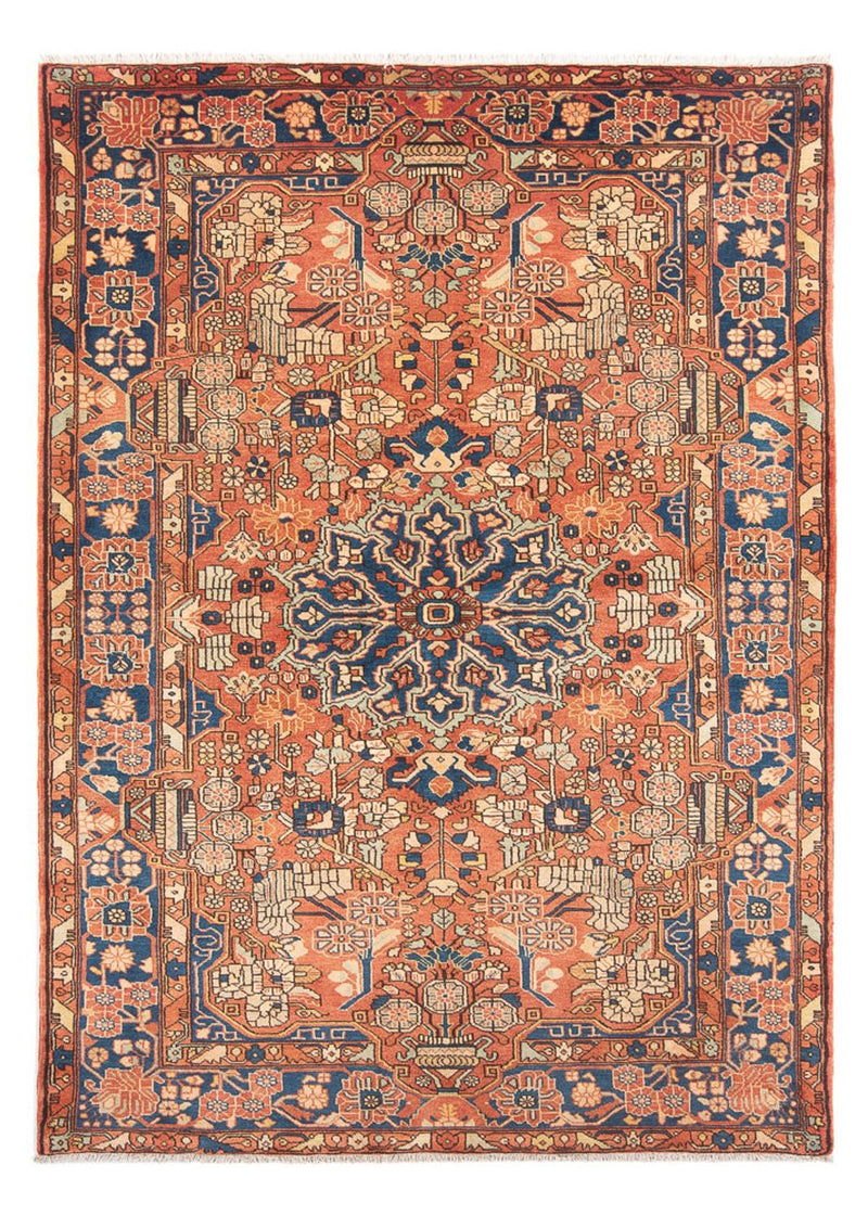 Nahavand Teppich 160x246cm - Perserteppich - orange