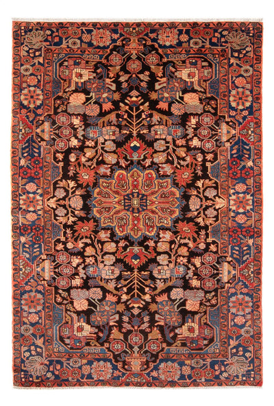 Nahavand Teppich 154x245cm - Perserteppich - bordeauxrot