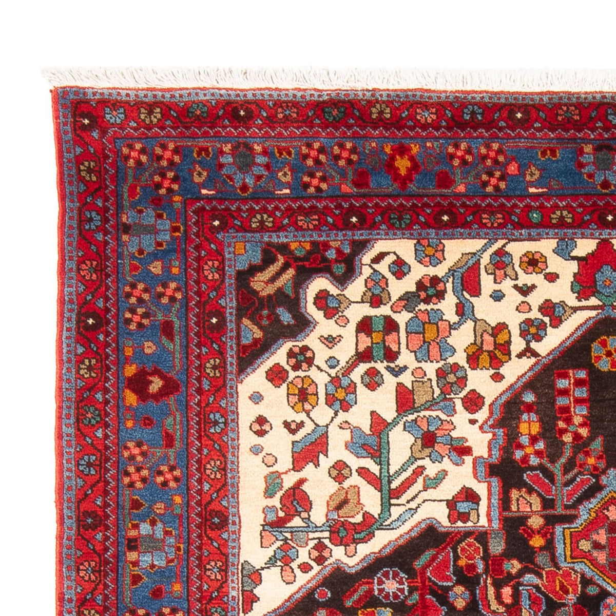 Nahavand Teppich 155x230cm - Perserteppich - rot