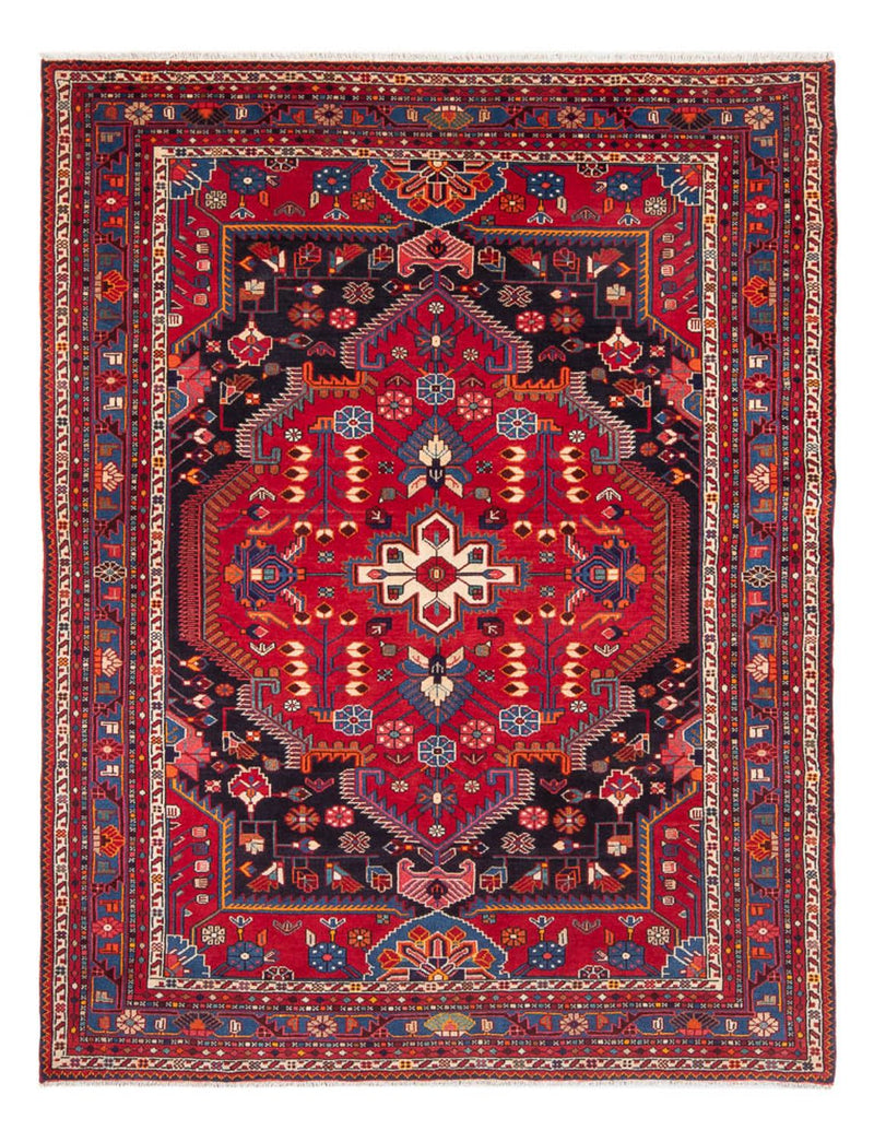 Nahavand Teppich 160x240cm - Perserteppich - rot