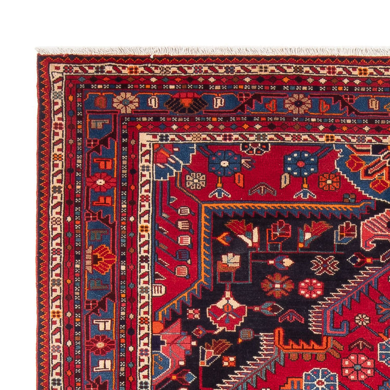 Nahavand Teppich 160x240cm - Perserteppich - rot