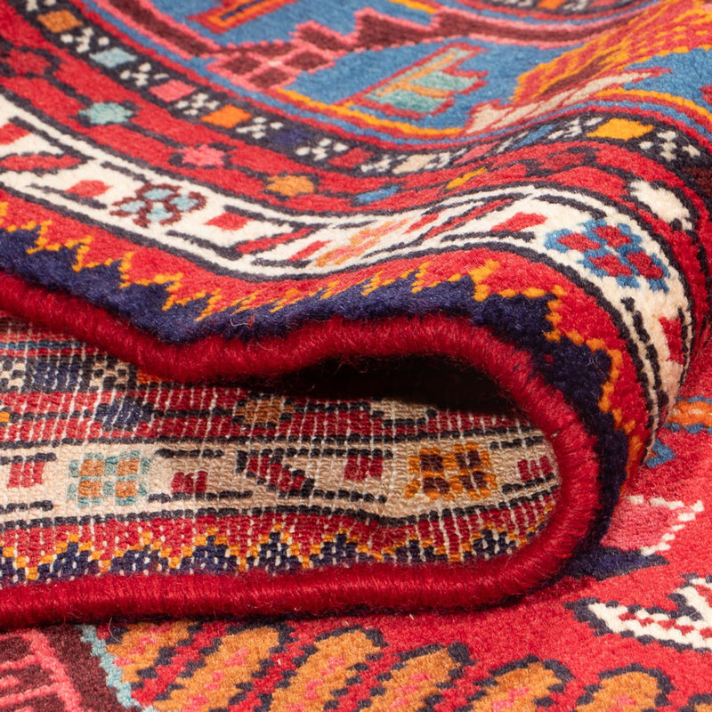 Nahavand Teppich 160x240cm - Perserteppich - rot