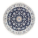 Nain Teppich 150x150cm - Perserteppich - dunkelblau