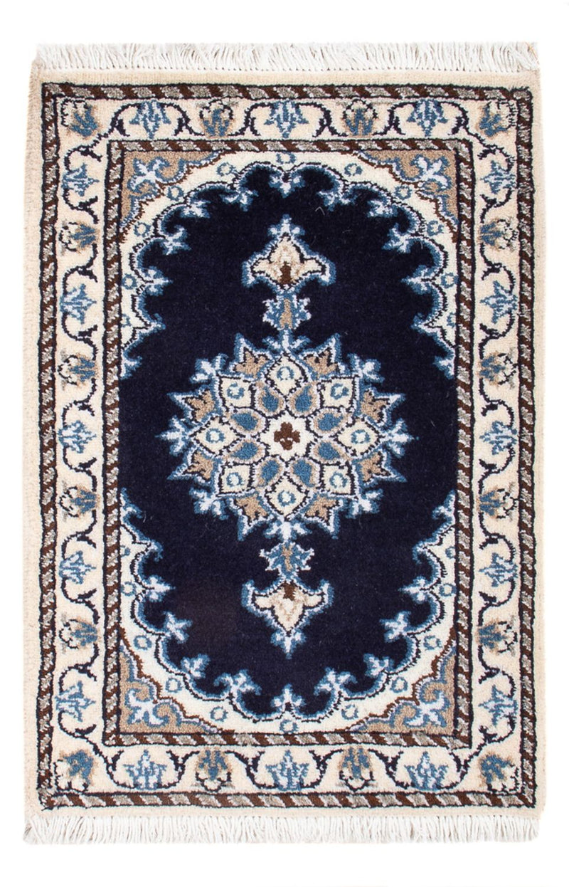 Nain - 9La Teppich 40x60cm - Perserteppich - dunkelblau