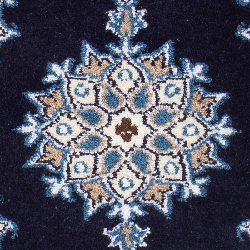 Nain - 9La Teppich 40x60cm - Perserteppich - dunkelblau