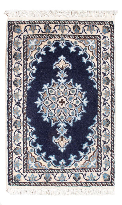 Nain - 9La Teppich 40x60cm - Perserteppich - dunkelblau