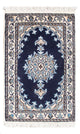 Nain - 9La Teppich 40x60cm - Perserteppich - dunkelblau