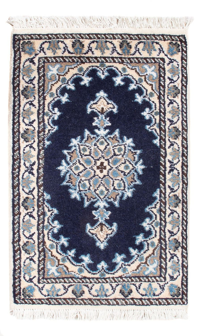 Nain - 9La Teppich 40x60cm - Perserteppich - dunkelblau