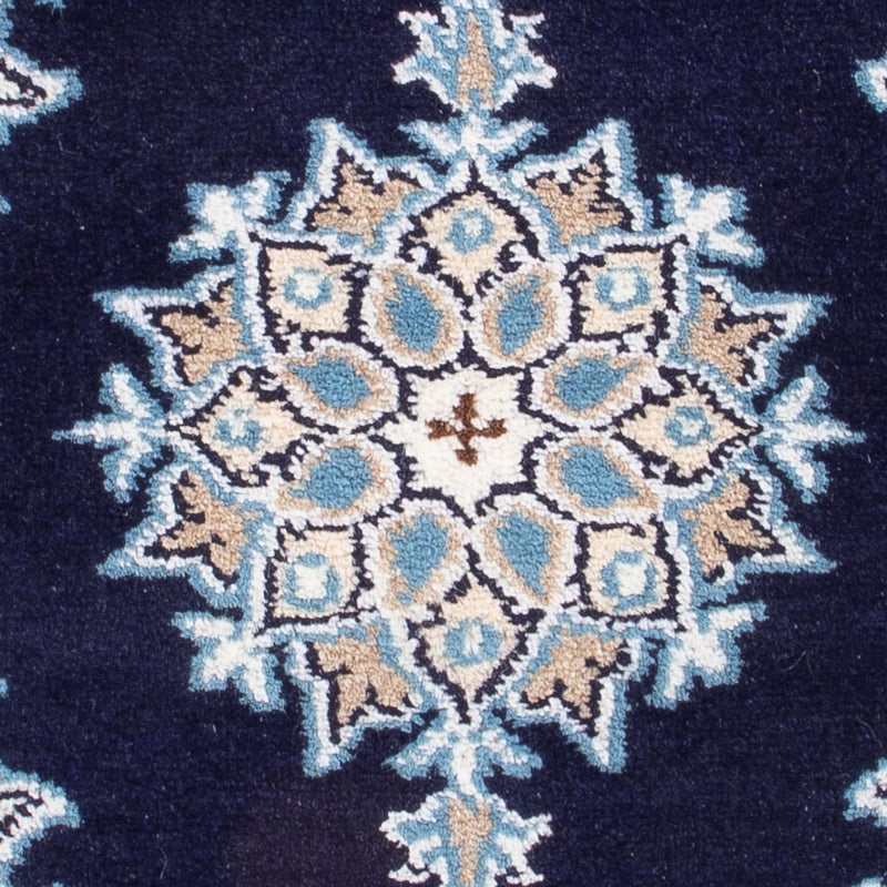 Nain - 9La Teppich 40x60cm - Perserteppich - dunkelblau
