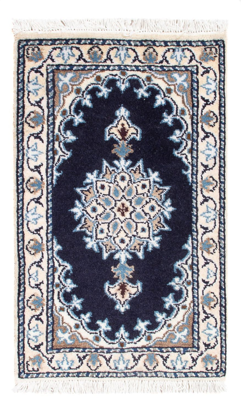 Nain - 9La Teppich 40x60cm - Perserteppich - dunkelblau