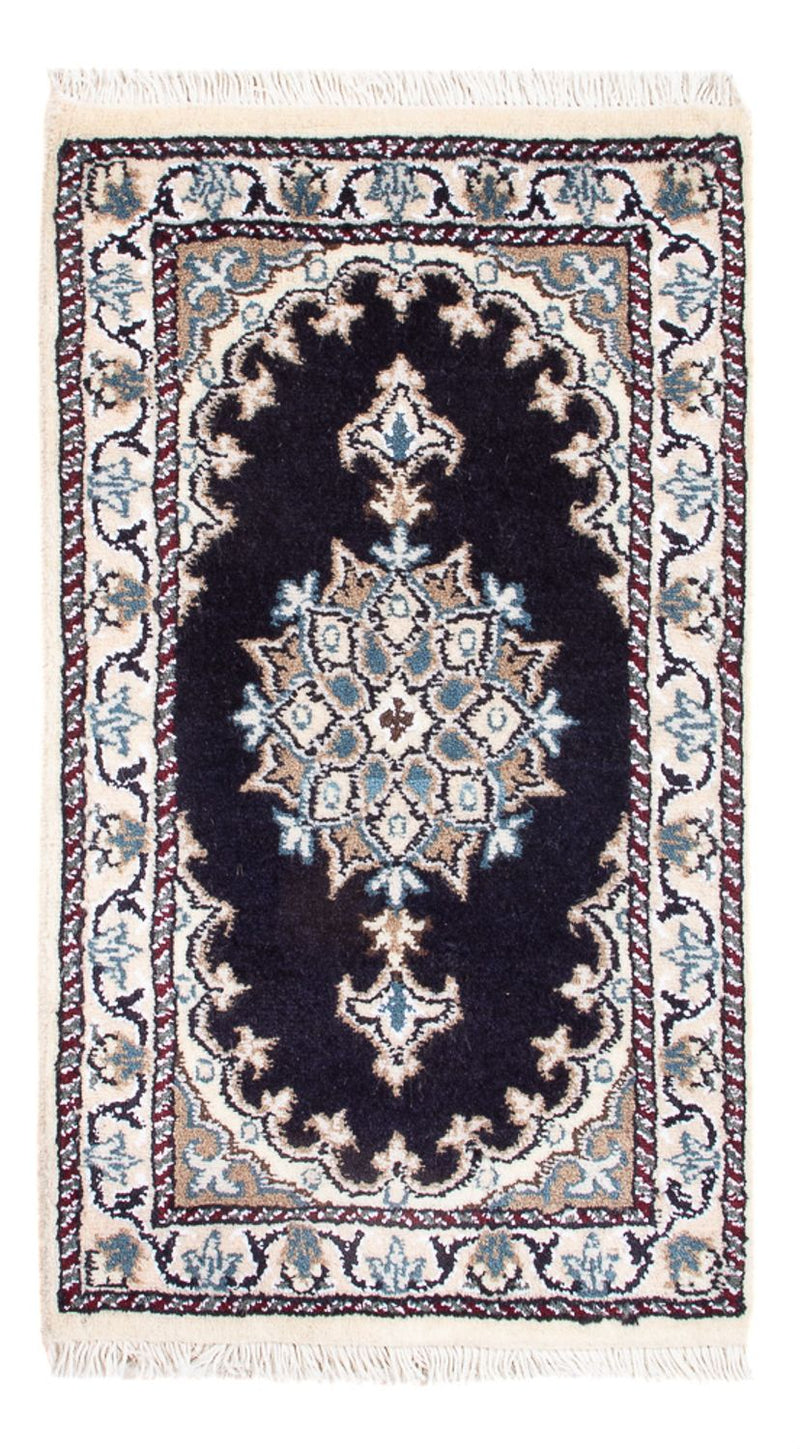 Nain - 9La Teppich 40x60cm - Perserteppich - dunkelblau
