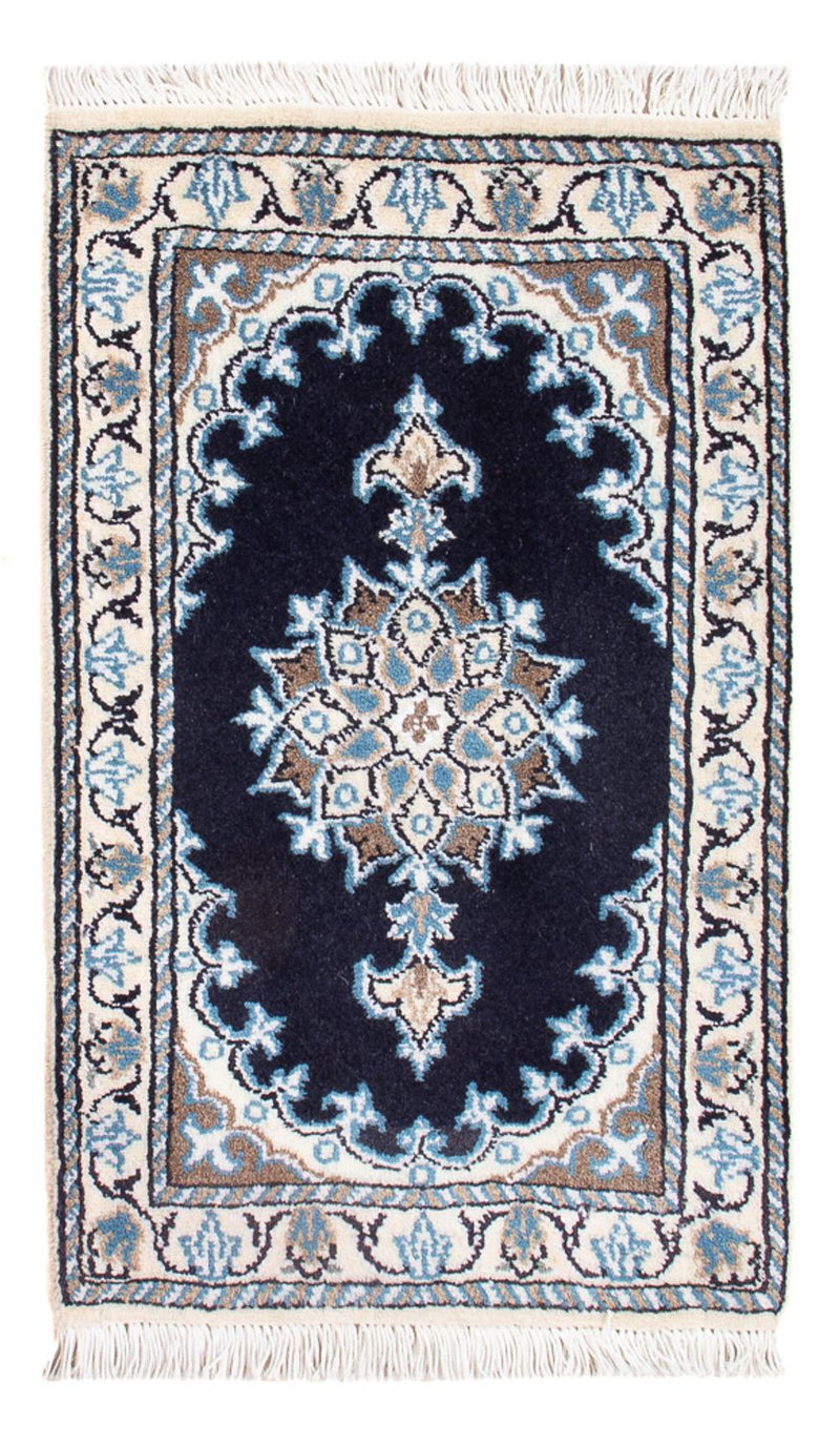 Nain - 9La Teppich 40x60cm - Perserteppich - dunkelblau