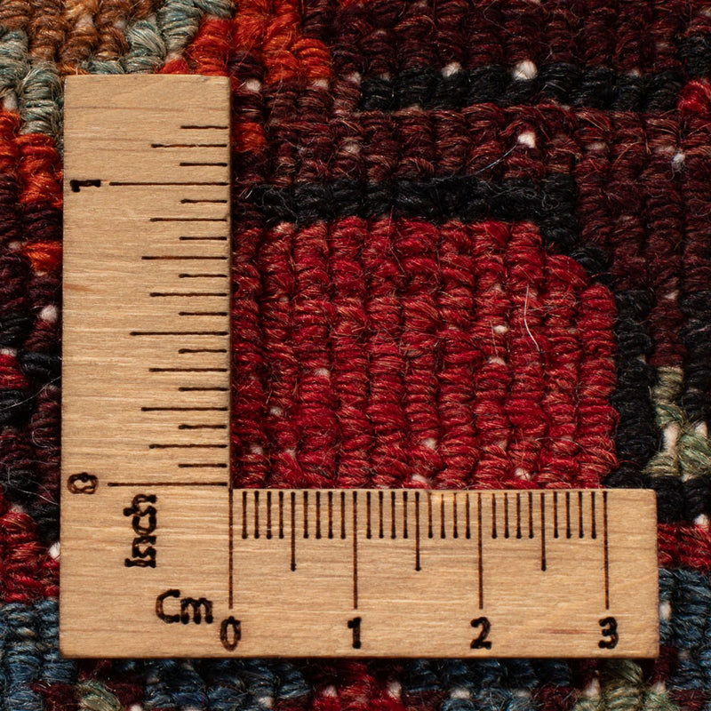 Senneh Teppich 128x200cm - Perserteppich - rot