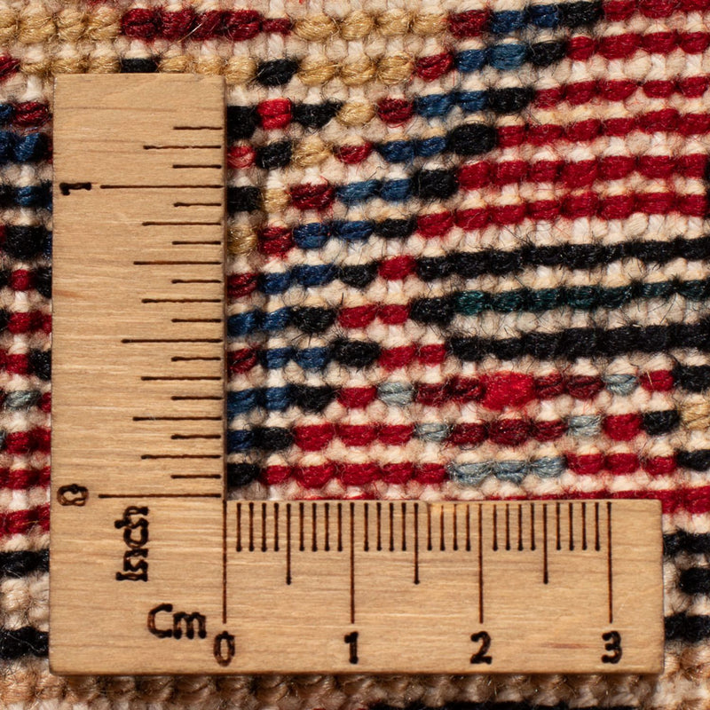 Senneh Teppich 140x196cm - Perserteppich - dunkelblau
