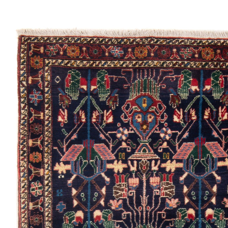 Sharbabak Teppich 148x210cm - Perserteppich - dunkelblau