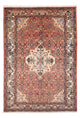 Hamadan Teppich 128x192cm - Perserteppich - rot