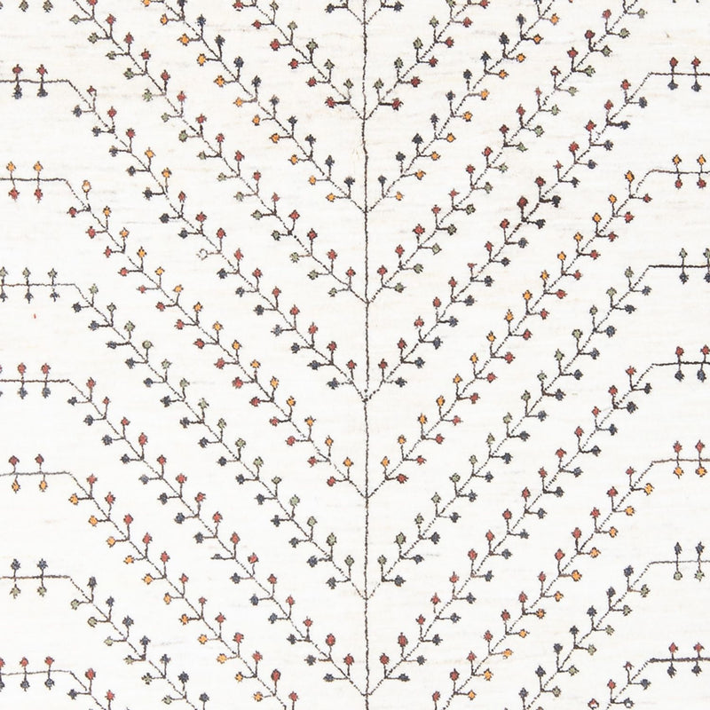 Gabbeh Teppich - Loribaft Perser - 166 x 233 cm - weiß