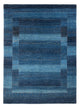Gabbeh Teppich - Loribaft Perser - 180 x 241 cm - seeblau