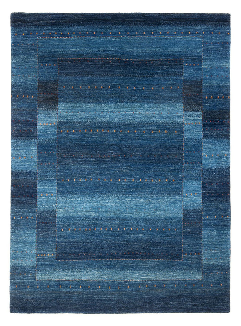 Gabbeh Teppich - Loribaft Perser - 180 x 241 cm - seeblau
