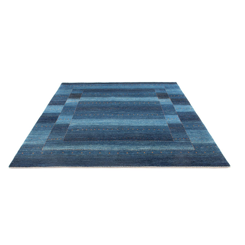 Gabbeh Teppich - Loribaft Perser - 180 x 241 cm - seeblau