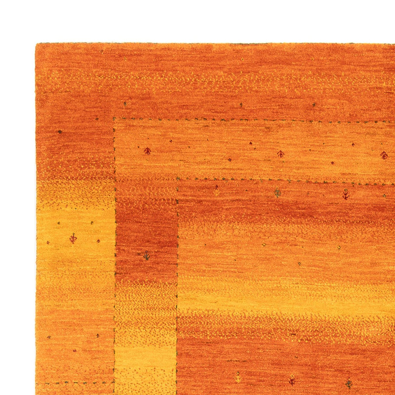 Gabbeh Teppich - Loribaft Perser - 183 x 238 cm - gold