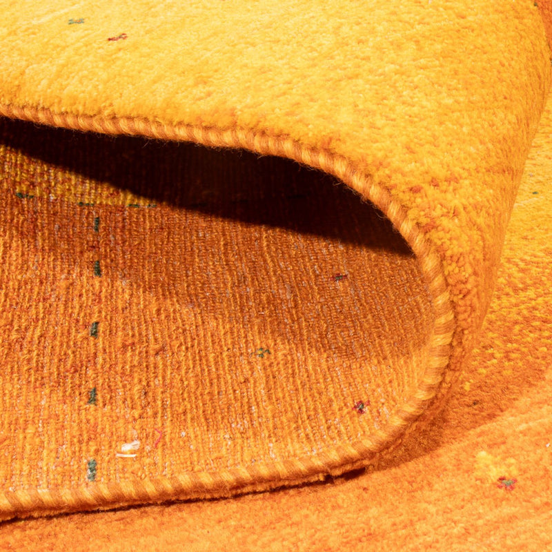 Gabbeh Teppich - Loribaft Perser - 183 x 238 cm - gold