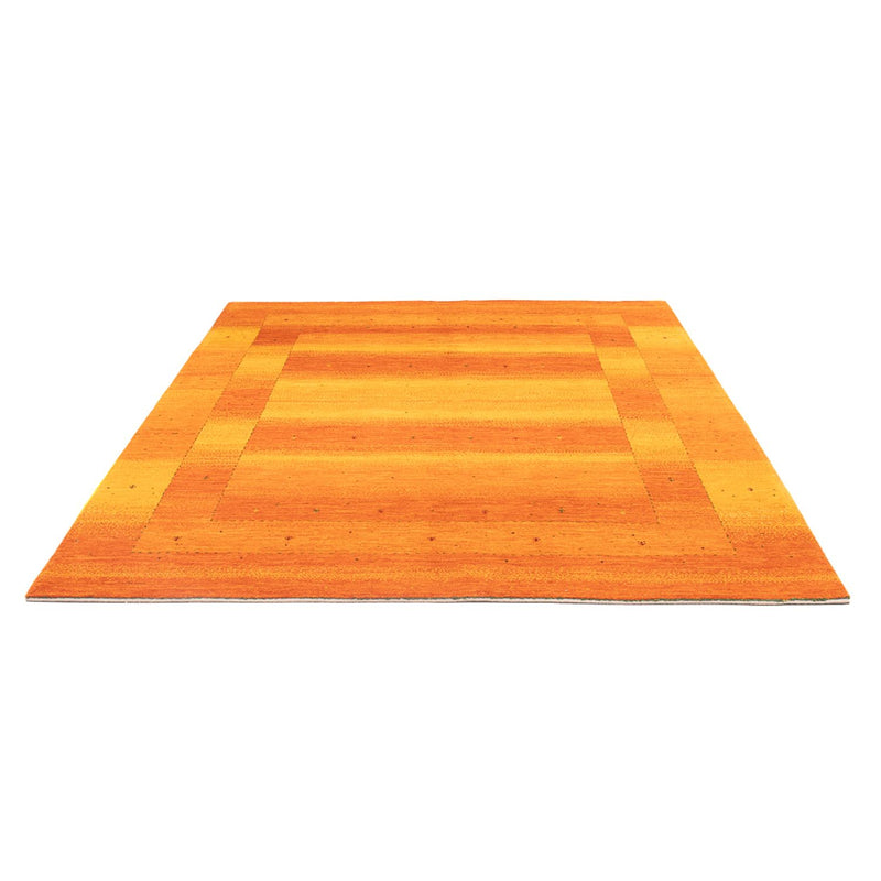 Gabbeh Teppich - Loribaft Perser - 183 x 238 cm - gold