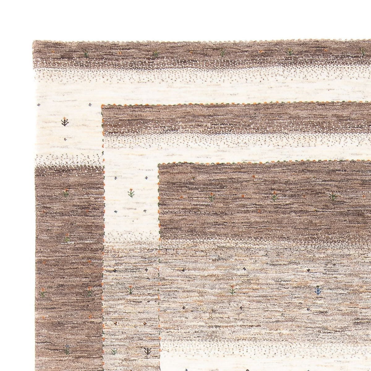 Gabbeh Teppich - Loribaft Perser - 212 x 285 cm - mehrfarbig