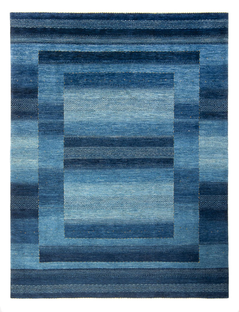 Loribaft Teppich Perser 212x286cm - Orientteppich - seeblau
