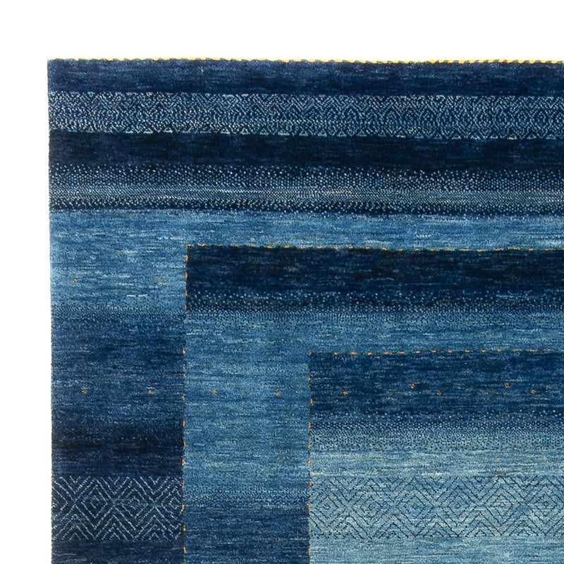 Loribaft Teppich Perser 212x286cm - Orientteppich - seeblau