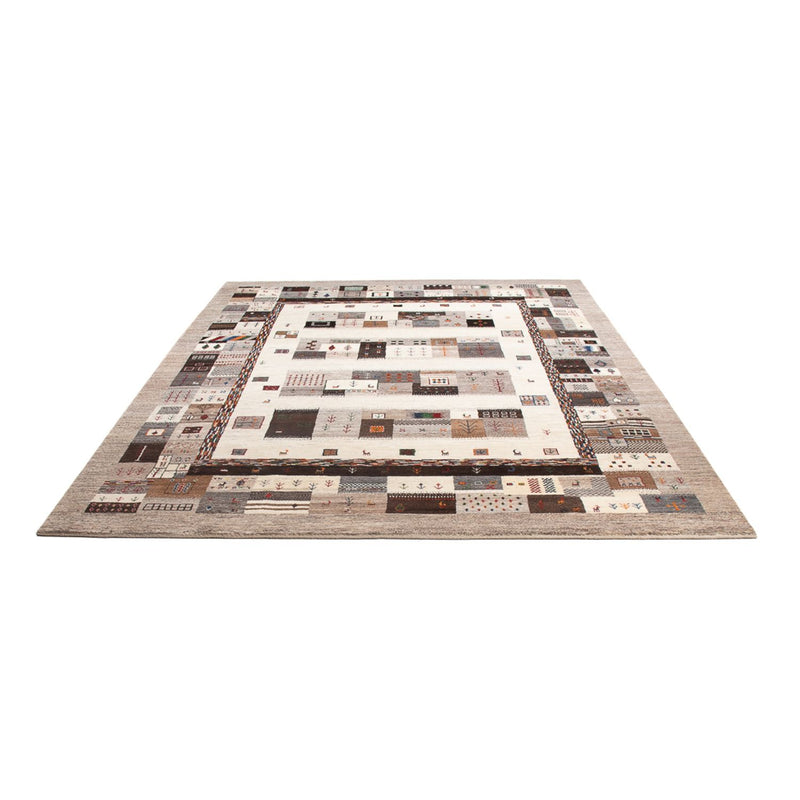 Gabbeh Teppich - Loribaft Perser - 201 x 278 cm - mehrfarbig