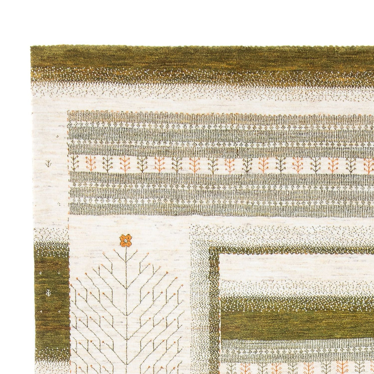 Loribaft Teppich Perser 226x327cm - Orientteppich - mehrfarbig