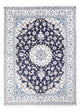 Perserteppich - Nain - 167 x 235 cm - dunkelblau