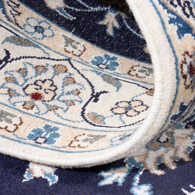 Nain Teppich 120x200cm - Perserteppich - dunkelblau