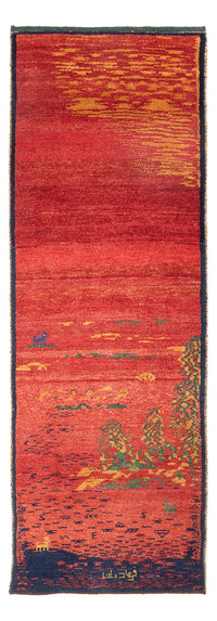 Gabbeh Persisch Teppich 75x235cm - Perserteppich Wollteppich - mehrfarbig – product image
