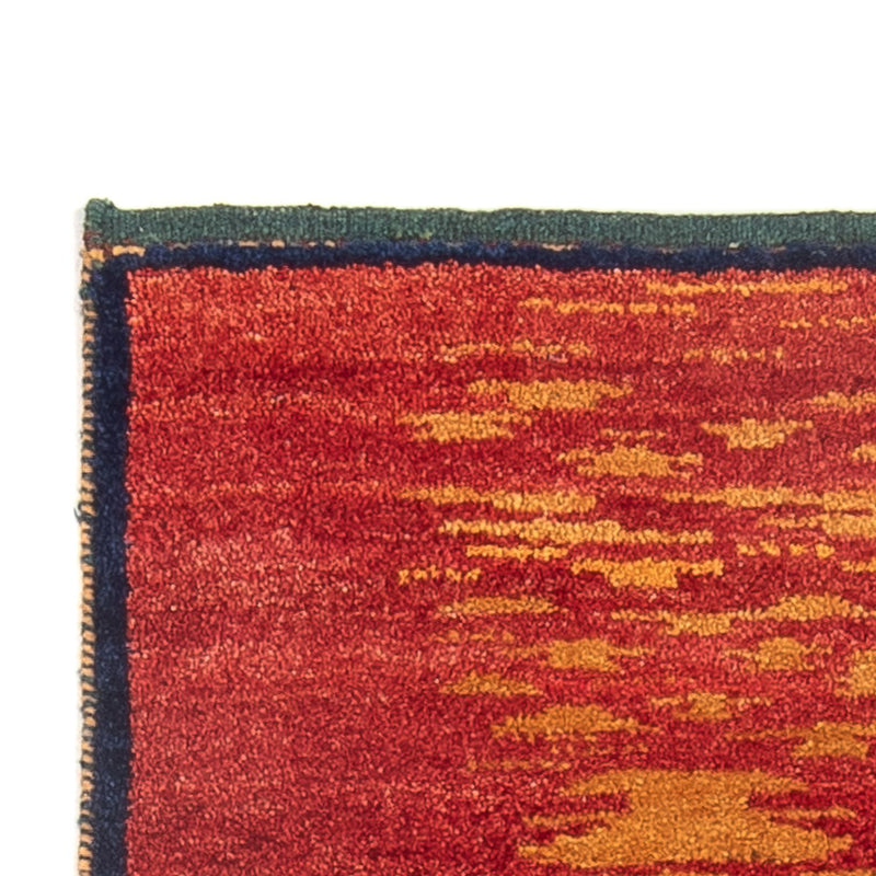 Gabbeh Persisch Teppich 75x235cm - Perserteppich Wollteppich - mehrfarbig