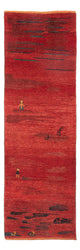 Gabbeh Persisch Teppich 73x236cm - Perserteppich Wollteppich - mehrfarbig
