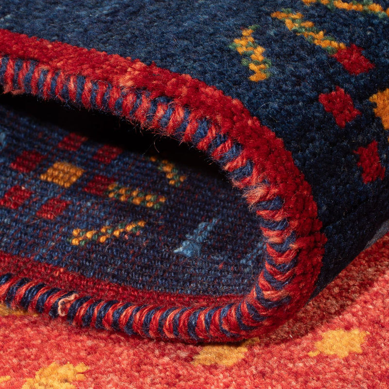 Gabbeh Persisch Teppich 68x285cm - Perserteppich Wollteppich - mehrfarbig